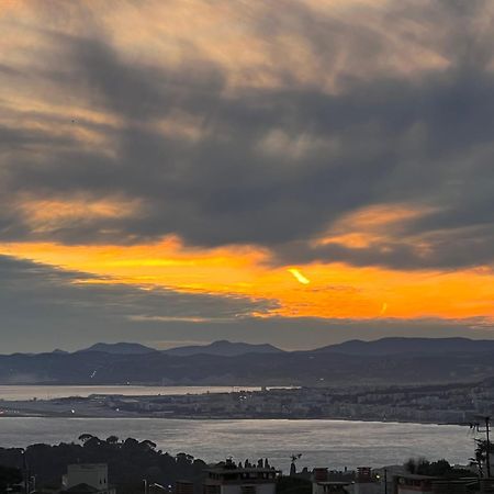 Agreable 3 Pieces Climatise Avec Vue Mer Et Parking Villefranche-sur-Mer Zewnętrze zdjęcie