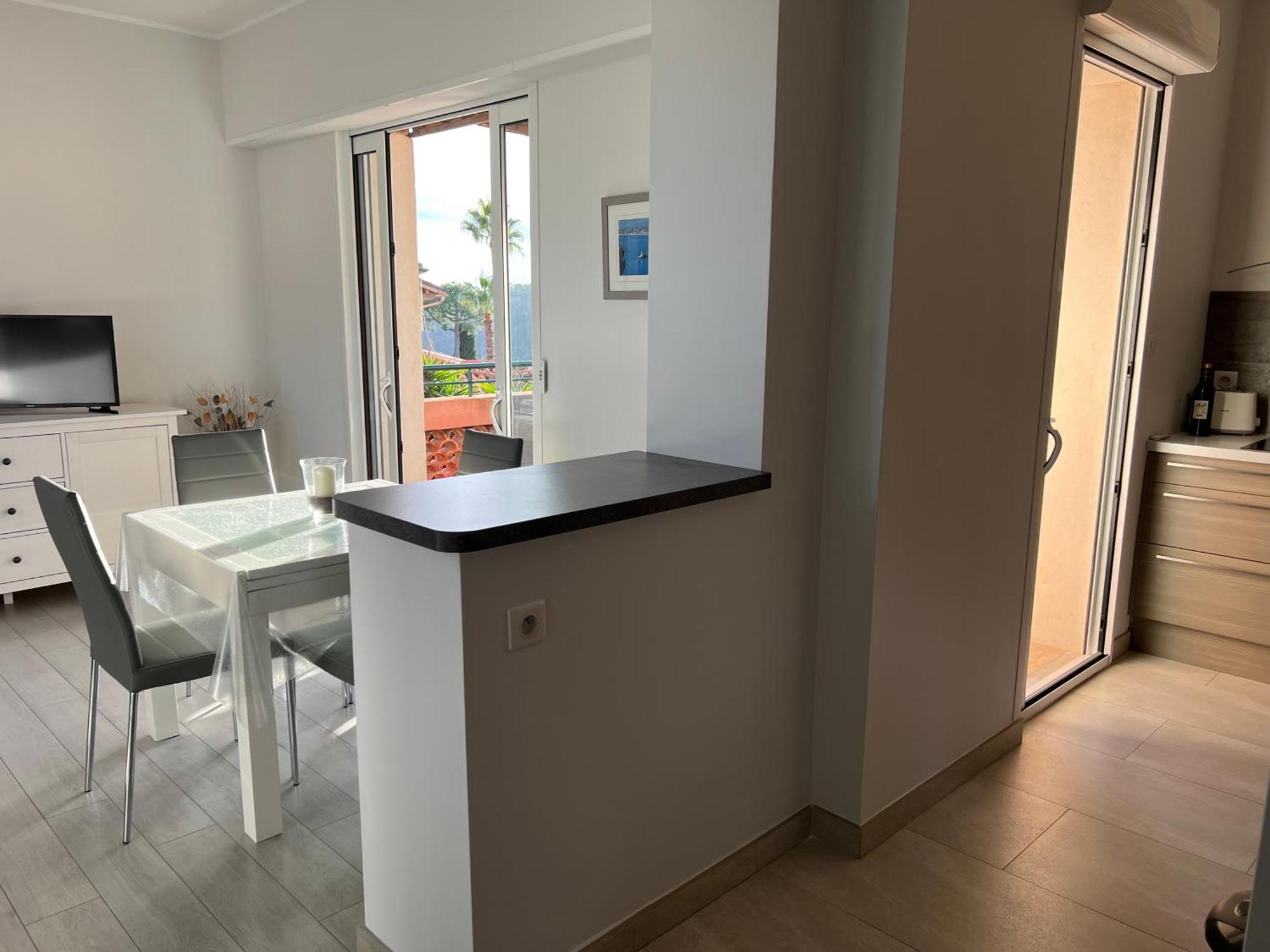 Agreable 3 Pieces Climatise Avec Vue Mer Et Parking Villefranche-sur-Mer Zewnętrze zdjęcie
