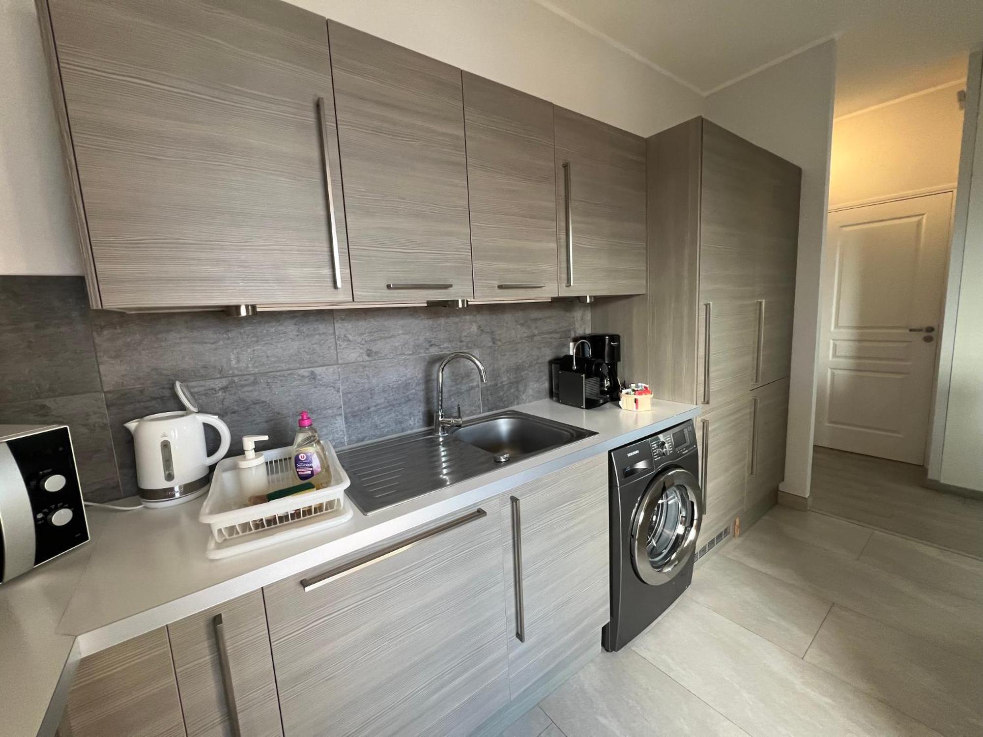 Agreable 3 Pieces Climatise Avec Vue Mer Et Parking Villefranche-sur-Mer Zewnętrze zdjęcie