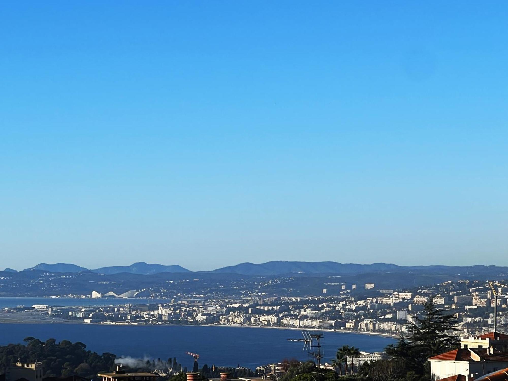 Agreable 3 Pieces Climatise Avec Vue Mer Et Parking Villefranche-sur-Mer Zewnętrze zdjęcie